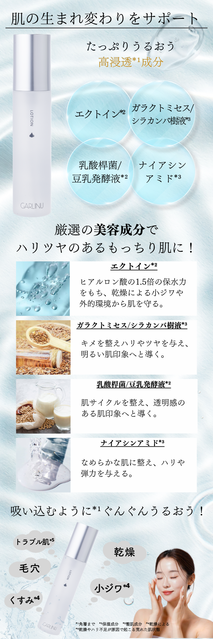 GARLINUローション – GARLINU(ガリーヌ)公式オンラインショップ GARLINUローション – GARLINU(ガリーヌ)公式オンラインショップ